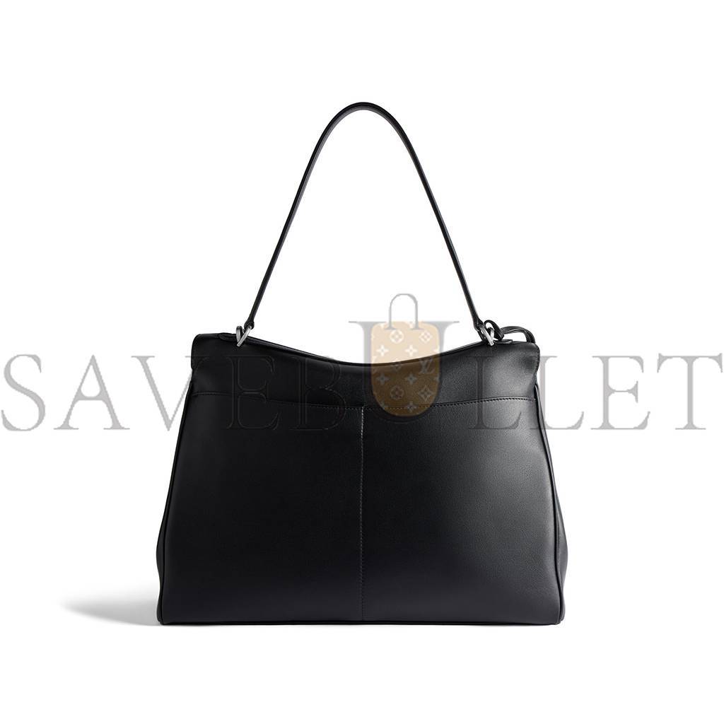 BALENCIAGA WOMEN'S RODEO LARGE HANDBAG IN BLACK  (40*30*13cm)